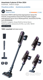 Scopa elettrica Rowenta X-PERT 6.60 Essential