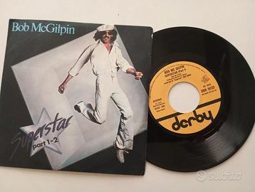 Disco 45 giri Bob McGilpin - Superstar