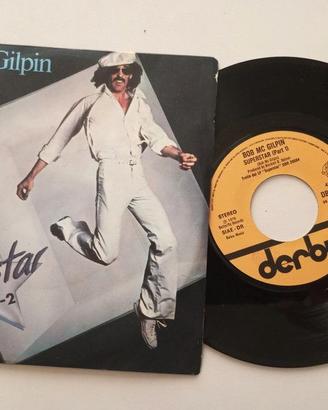 Disco 45 giri Bob McGilpin - Superstar