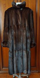Cappotto vera pelliccia di visone 