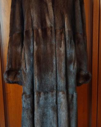 Cappotto vera pelliccia di visone 