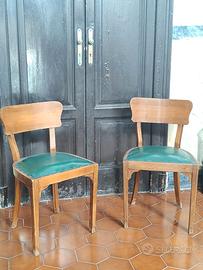 Coppia sedie anni '40
