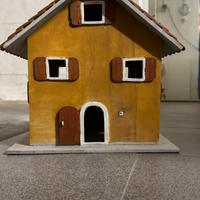 Casetta legno decorativa  - handmade -