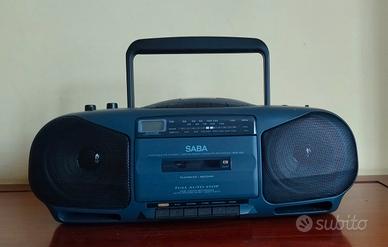 CD stereo radio cassette recorder RCD500 SABA