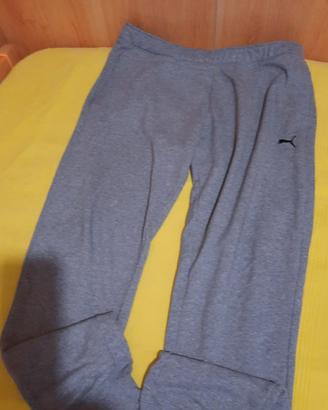 Pantaloni tuta puma tg. 60-62 grigi
