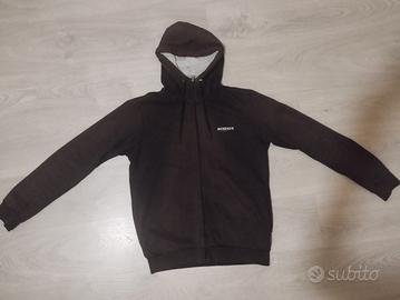 Felpa Con Zip e Cappuccio McKenzie Nero