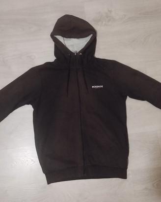 Felpa Con Zip e Cappuccio McKenzie Nero