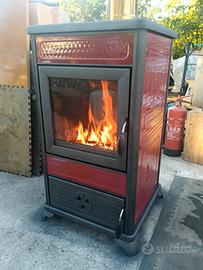 STUFA A LEGNA EDIL KAMIN 8 KW COME  NUOVA 🔥