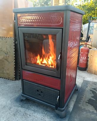 STUFA A LEGNA EDIL KAMIN 8 KW COME  NUOVA 🔥