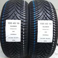 2 GOMME 195 45 16 KLEBER A1979
