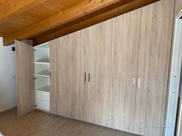 Armadio per mansarda