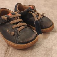 Scarpe in pelle blu Camper bambino