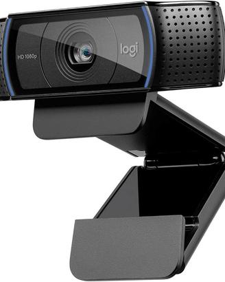 Logitech C920 HD Pro Webcam, Videochiamata Full HD