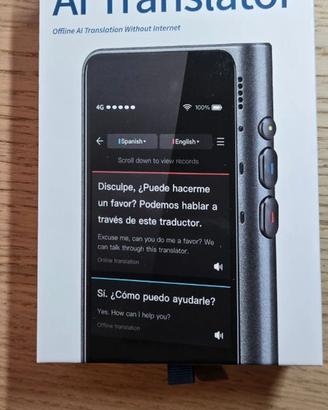 Timekettle Traduttore portatile Fluentalk T1