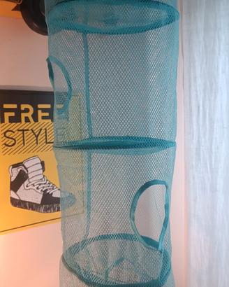 porta giochi ikea azzurro 