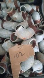 Curva M/F 1 pollice e un quarto zincata