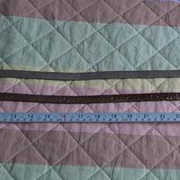 Coppia due cinture H&M argento e oro glitter