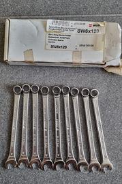 Chiave combinata corta Würth Zebra SW 8x120