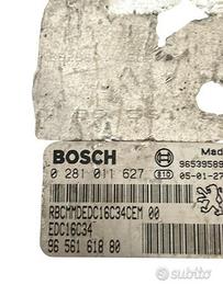 Centralina motore peugeot 307 1600 hdi 110 cavali