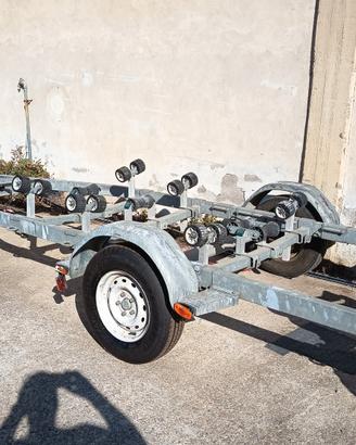 Carrello cresci 1500kg 7,30m anno 2010