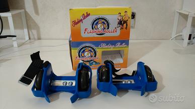 Flashing roller skate luminosi