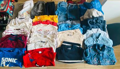 Set abbifliamento bambino 28 pezzi -5/6 anni