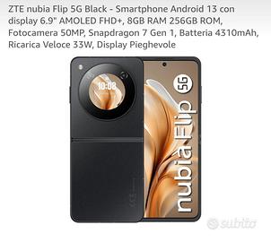 ZTE Nubia Clip 5G Black - Android 13