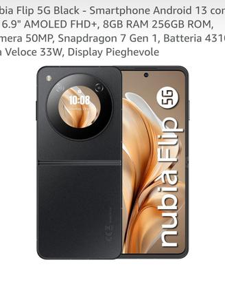 ZTE Nubia Clip 5G Black - Android 13