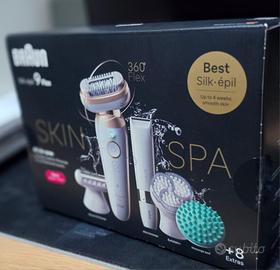 Braun Silk Epil 9 Flex SkinSpa Epilatore Elettrico
