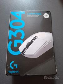 mouse Logitech G304 bianco