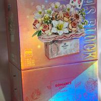 Cestino di fiori in mattoncini stile Lego