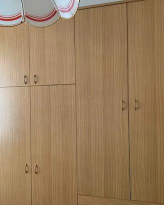 ARMADIO LAMINATO LEGNO CHIARO