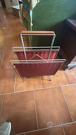 Portariviste Vintage Anni 60 Mid Century Teak