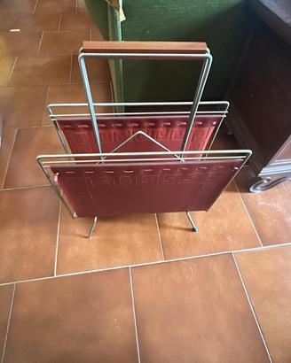 Portariviste Vintage Anni 60 Mid Century Teak