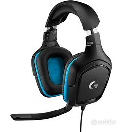 Logitech G G432 Cuffie Gaming Cablate