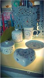 Porcellane con farfalle Enzo Miccio