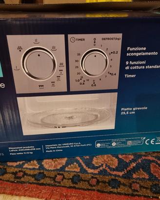 Microonde Grill Electroline ME208MTS come nuovo