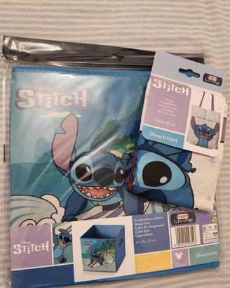 Set Stich box contenitore cubico e borsa tessuto 