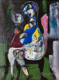 PAJETTA GUIDO "Madre che mostra il figlio"