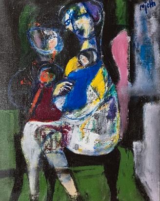 PAJETTA GUIDO "Madre che mostra il figlio"