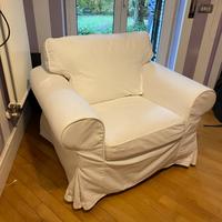 Poltrona ikea bianca