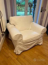 Poltrona ikea bianca