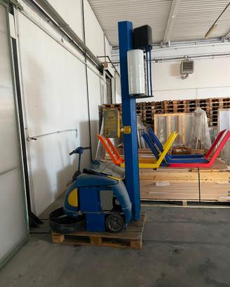 avvolgitrice automatica per pallet non funzionante