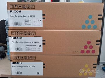 N.3 toner per stampante Ricoh  SP C250E