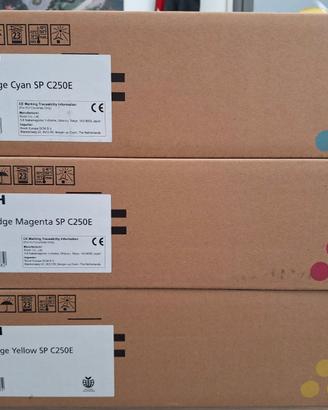 N.3 toner per stampante Ricoh  SP C250E