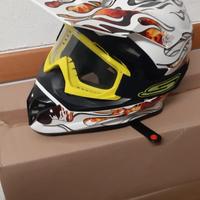 Casco moto + mascherina