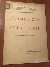 L'ARMISTIZIO DI VILLA GIUSTI.