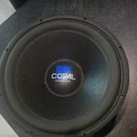 Subwoofer 15" CORAL EVO400