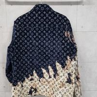 Louis Vuitton Monogram Giacca di Jeans Sbiancata L