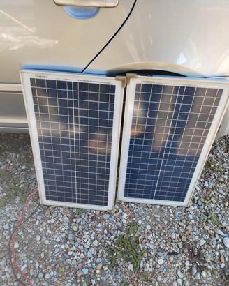 Pannelli solari 30 watt con regolatori di carica